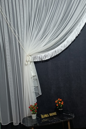 ilora home Grek tek sol kanat kruvaze tasarım püskül ve aksesuarları 3 kat ka...