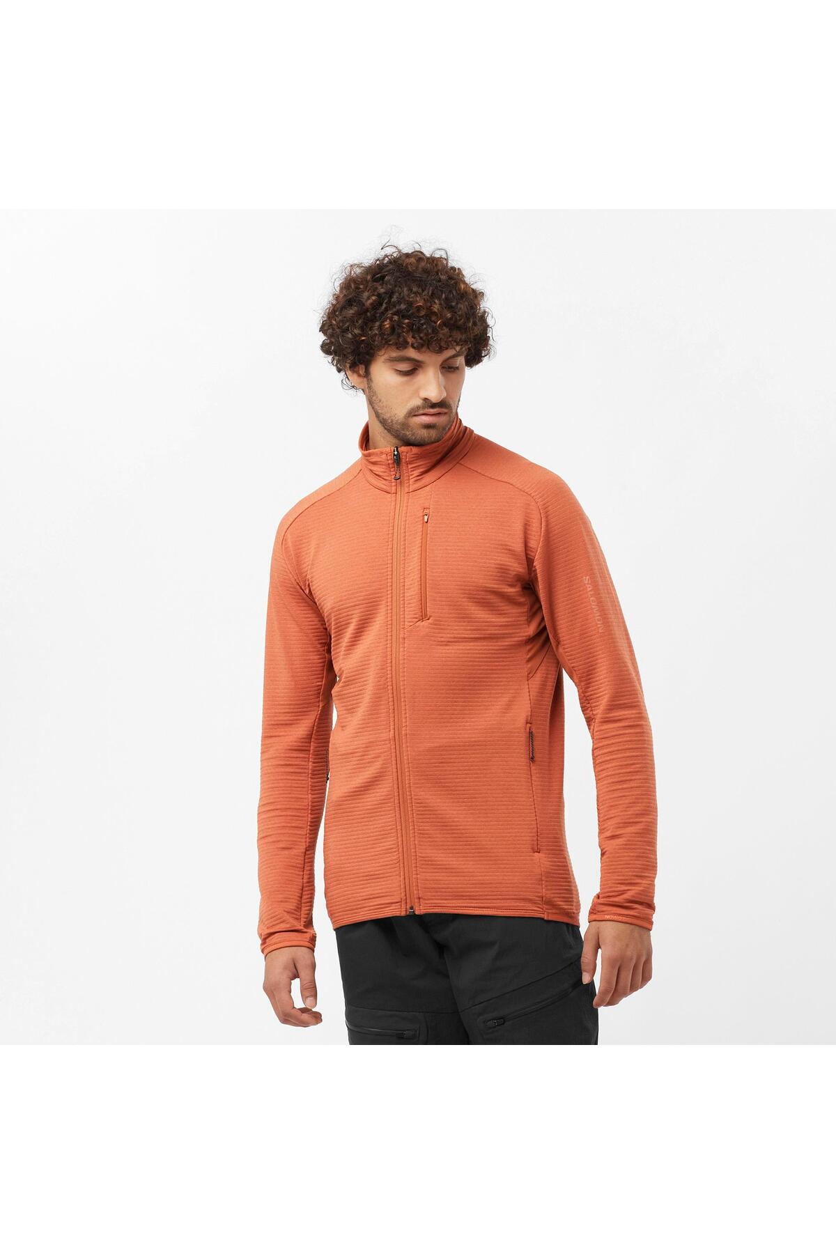 سالومون کت پشمی مردانه Essential Ltwarm Fz مدل LC2224600