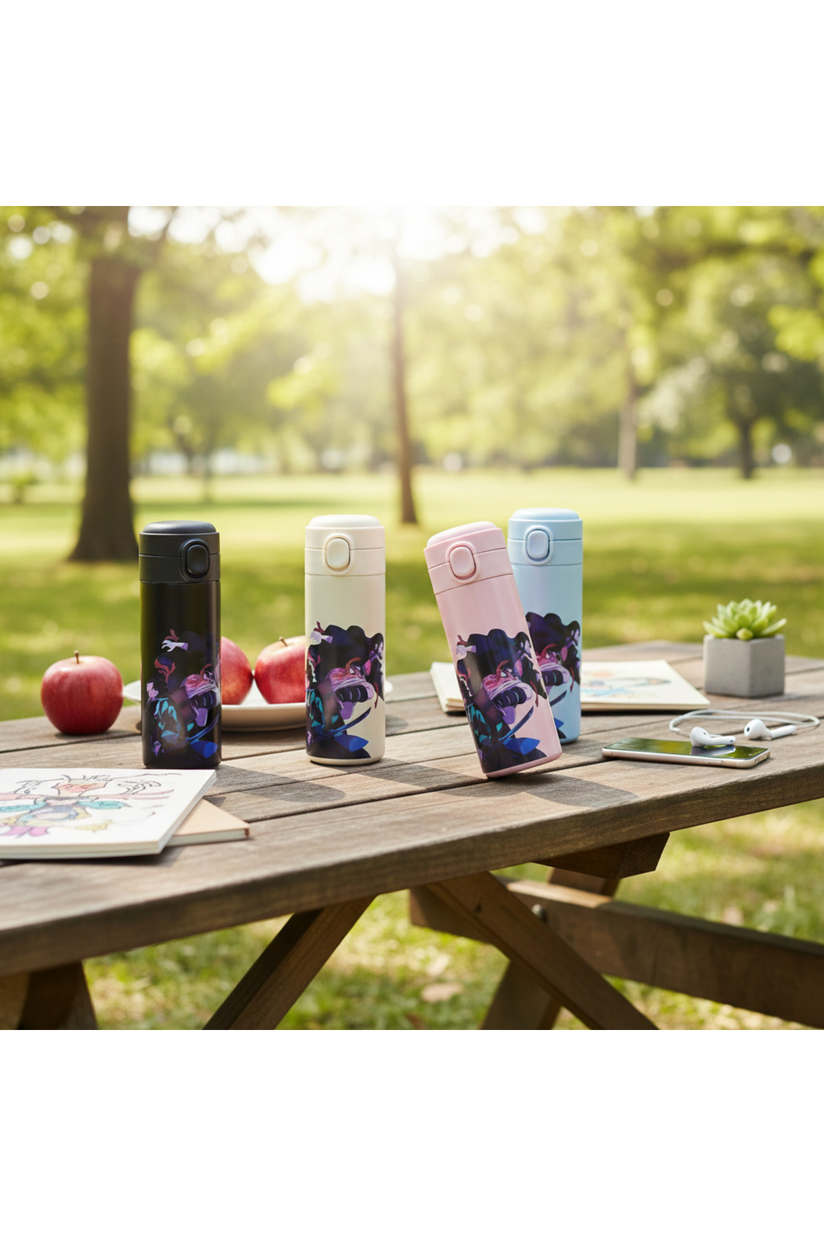 TTT Anime Baskılı Termos Model 4 fotoğrafı 2 (önizleme)