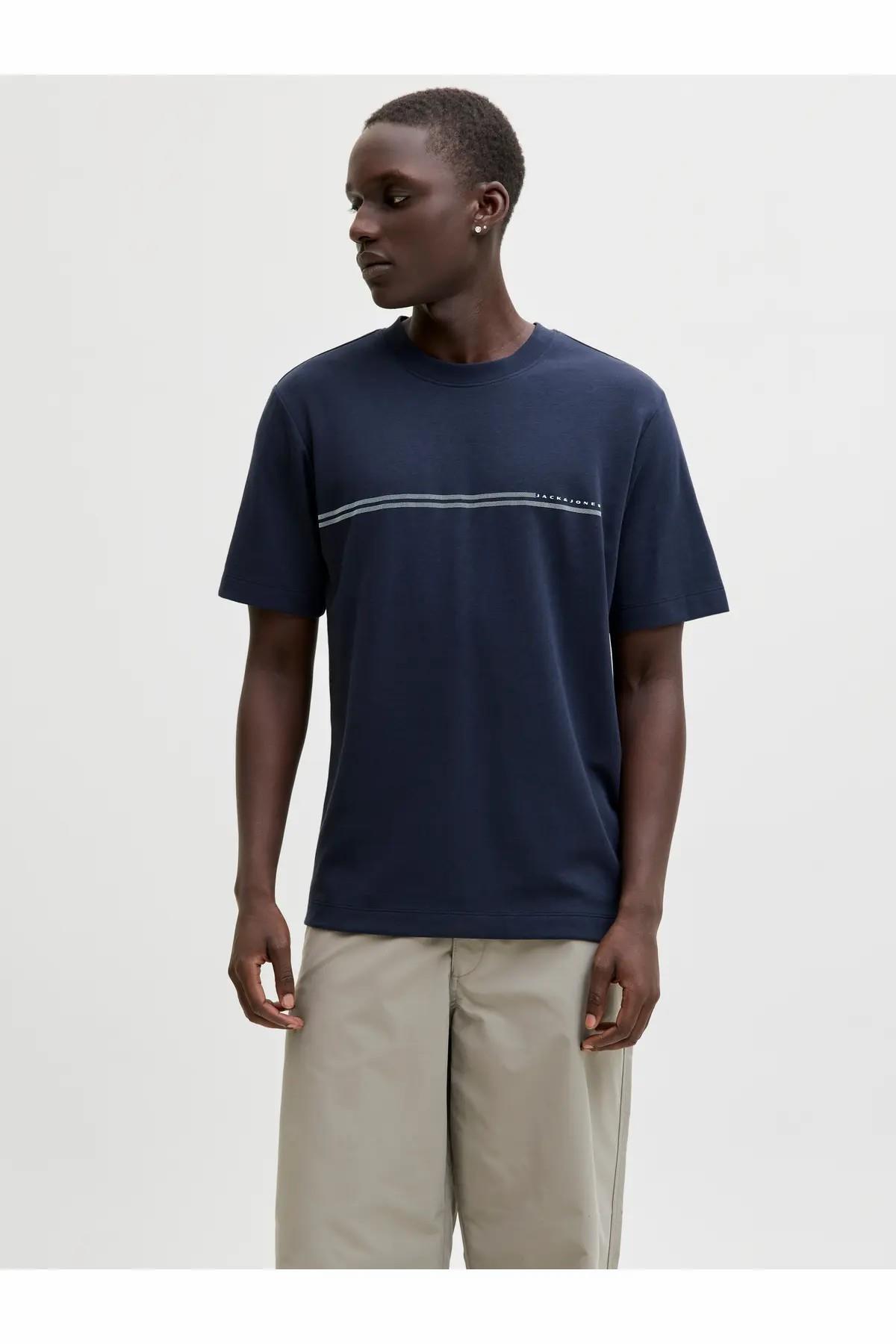 تی شرت مردانه جی‌کوفیژن مدل Ss Crew Noos کد ۱۲۲۸۹۹۳۶ جک اند جونز تی شرت Jack & Jones