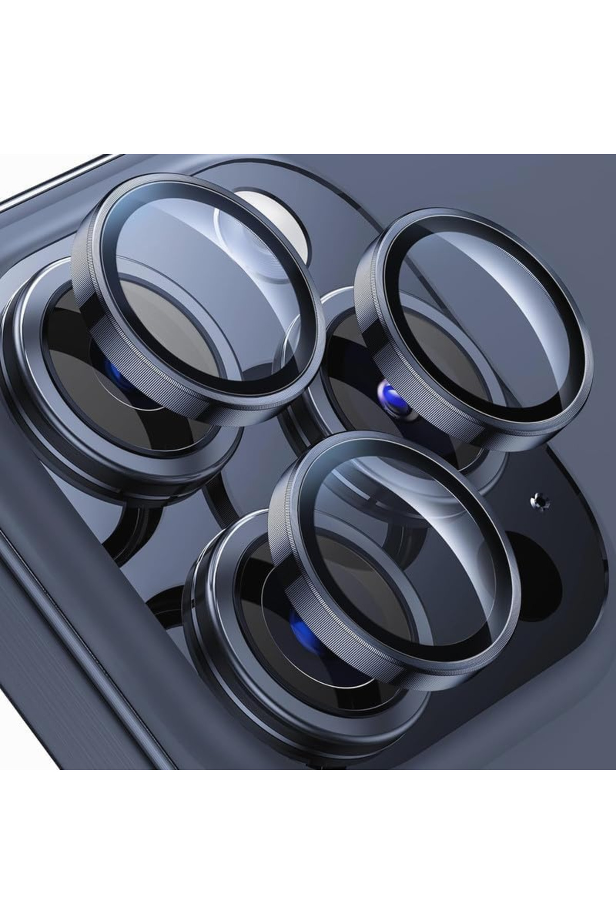 Detachable mobile phone camera lens for iPhone 12 Pro Max - BLUE, es0-BKKS,