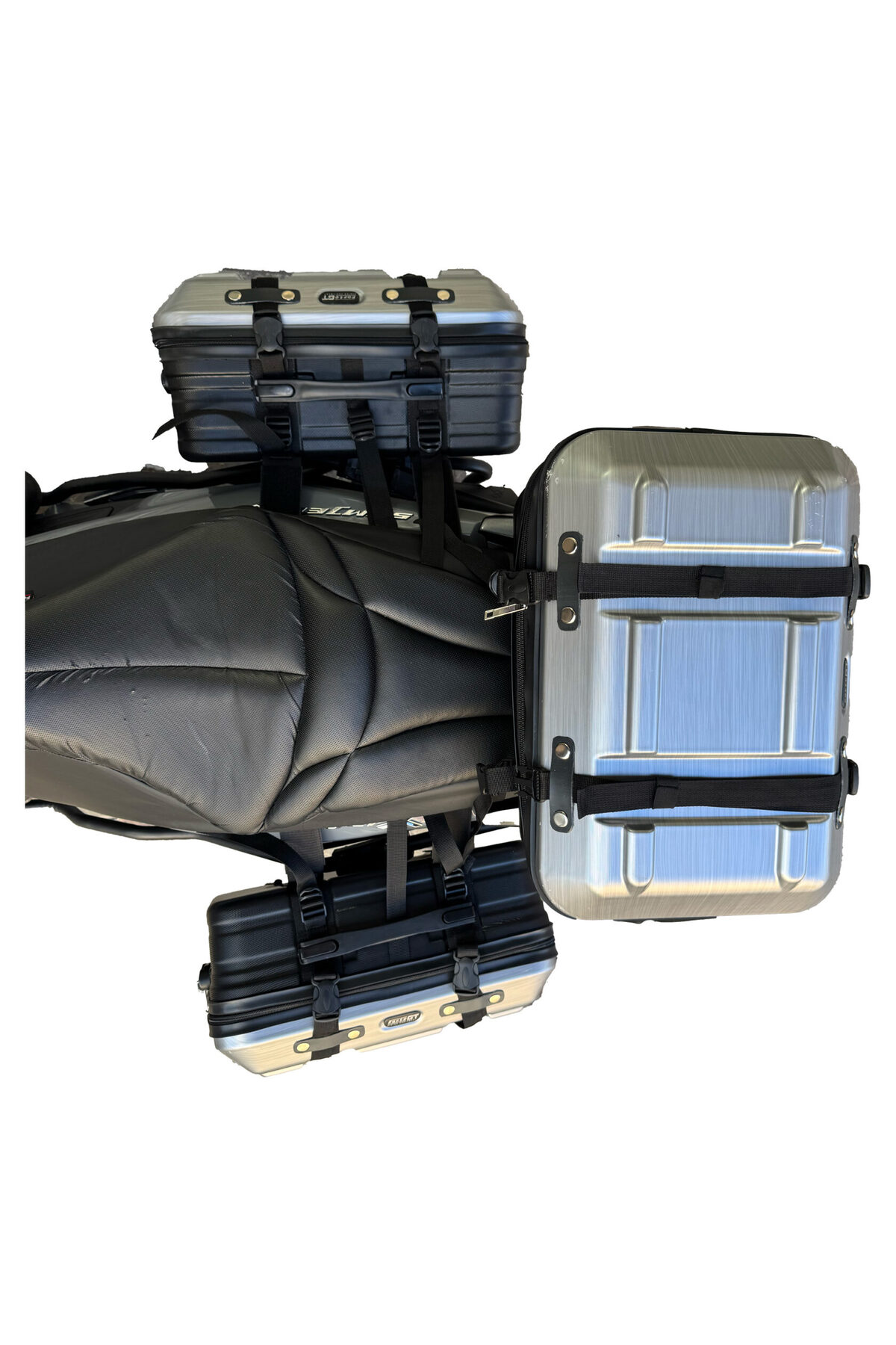 Resim Tex FORTE GT 70901 SILVER 3’lü Yan Heybe 