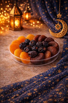 BEN GURME Ramazan Hediyelik Acve Hurması ve Kayısı Kutusu