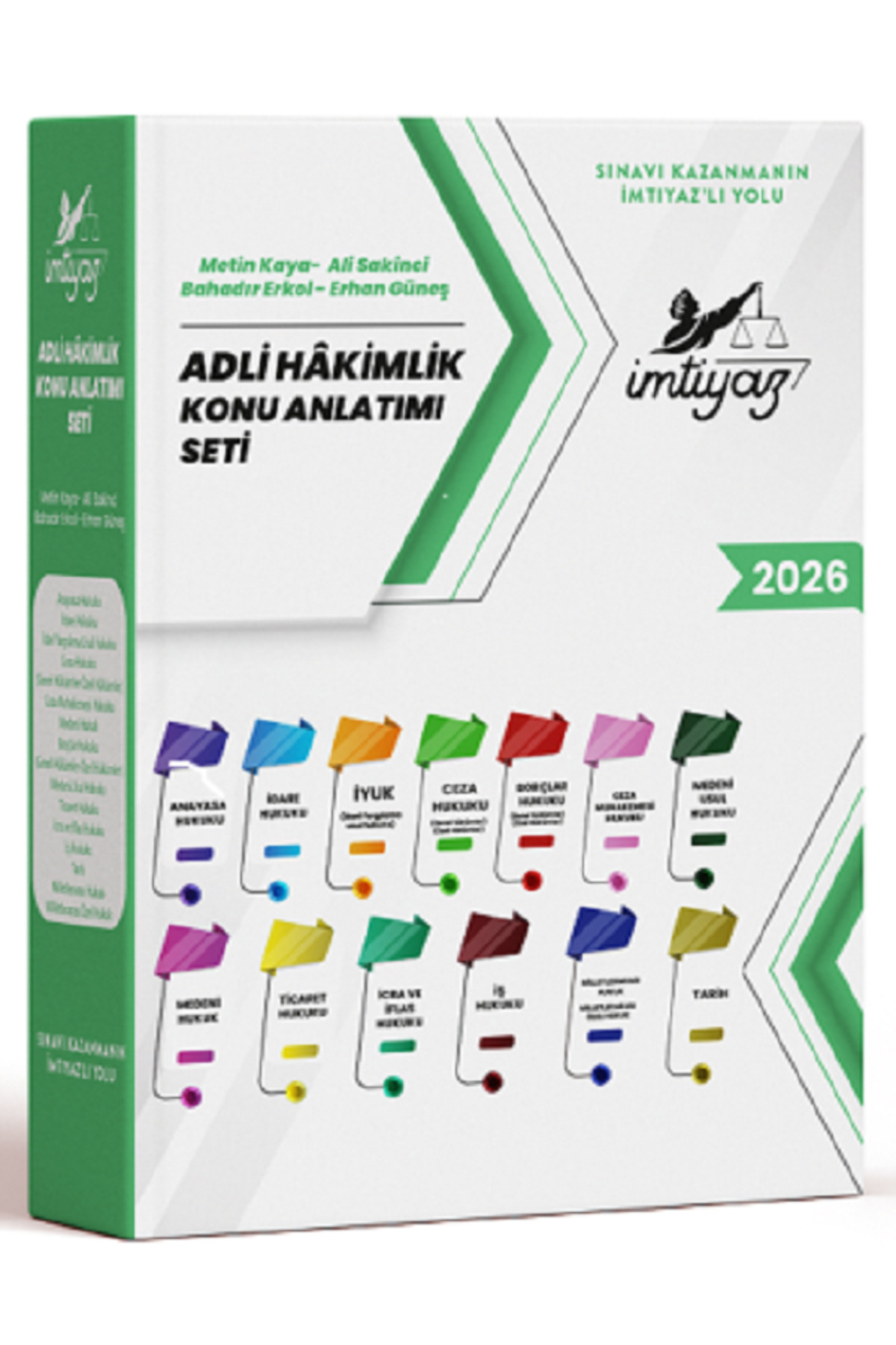 Temsil Kitap İmtiyaz Yayıncılık 2026 Adli Hâkimlik Ders Notu Seti