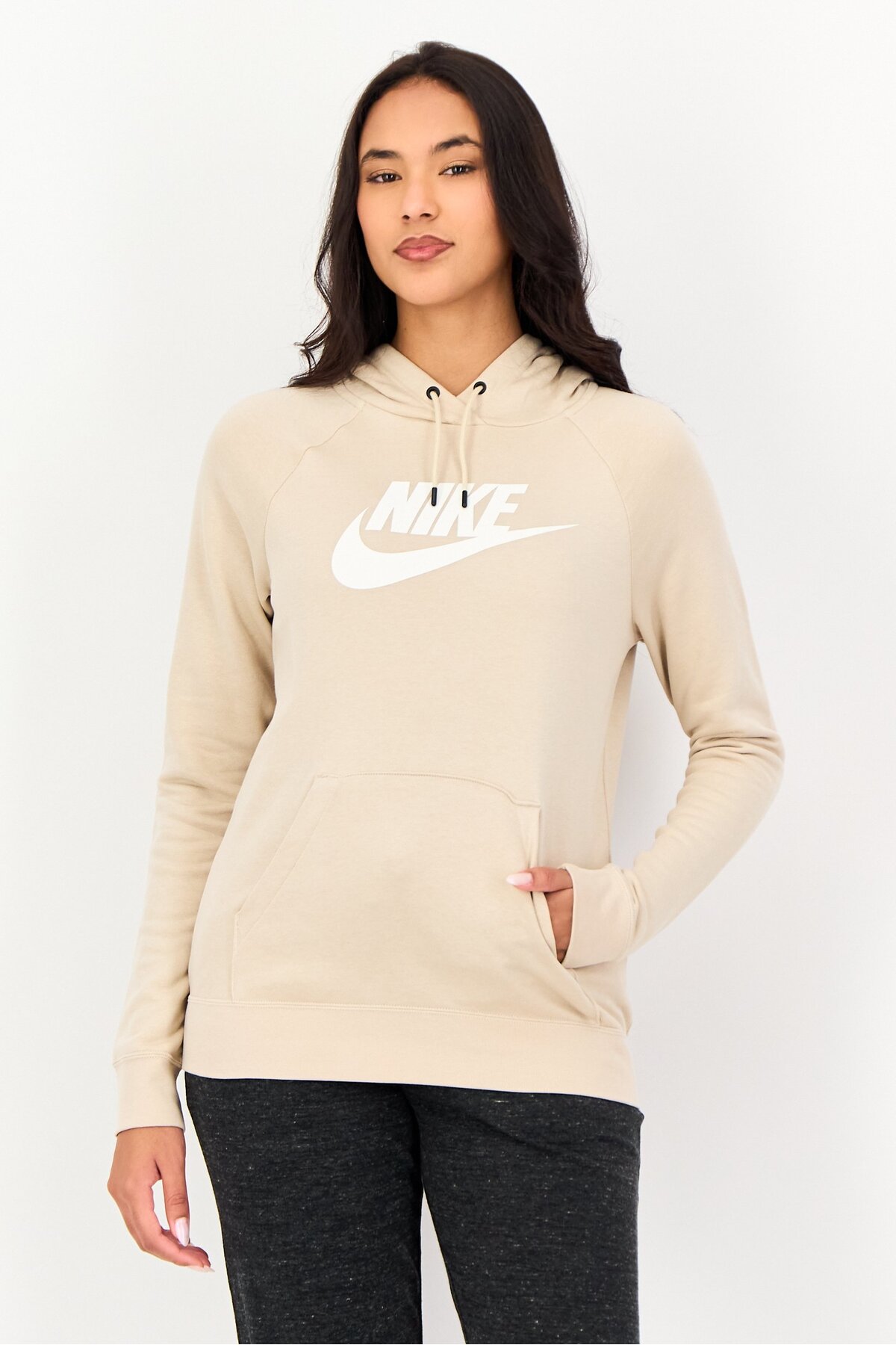 nike sweater beige