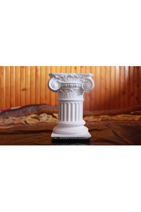 ScaleWorks Kişiye Özel İsimli Roma Sütunu "Kalemlik" - Antik Yunan Mimari Dek...