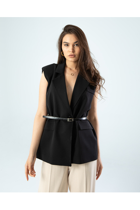HNA VATKALI OVERSİZE KEMERLİ YELEK