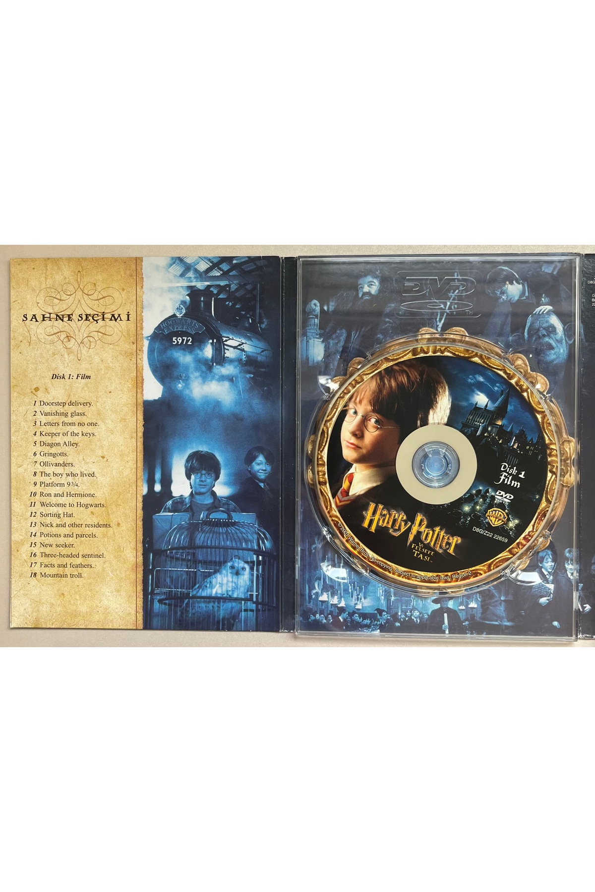 Warner Records Harry Potter Ve Felsefe Taşı Çift Dvd Özel Set
