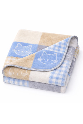 RUKİYE YAVUZ Pamuk Pazen Yenidoğan Uyumlu Pamuklu Kışlık Bebek Battaniyesi 95...