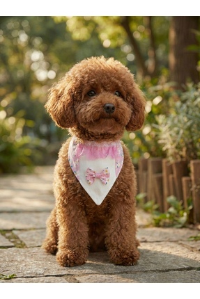 bellorsi Premium Fiyonklu Ayarlanabilir Cırt Cırtlı Beyaz Kot Kedi ve Köpek B...