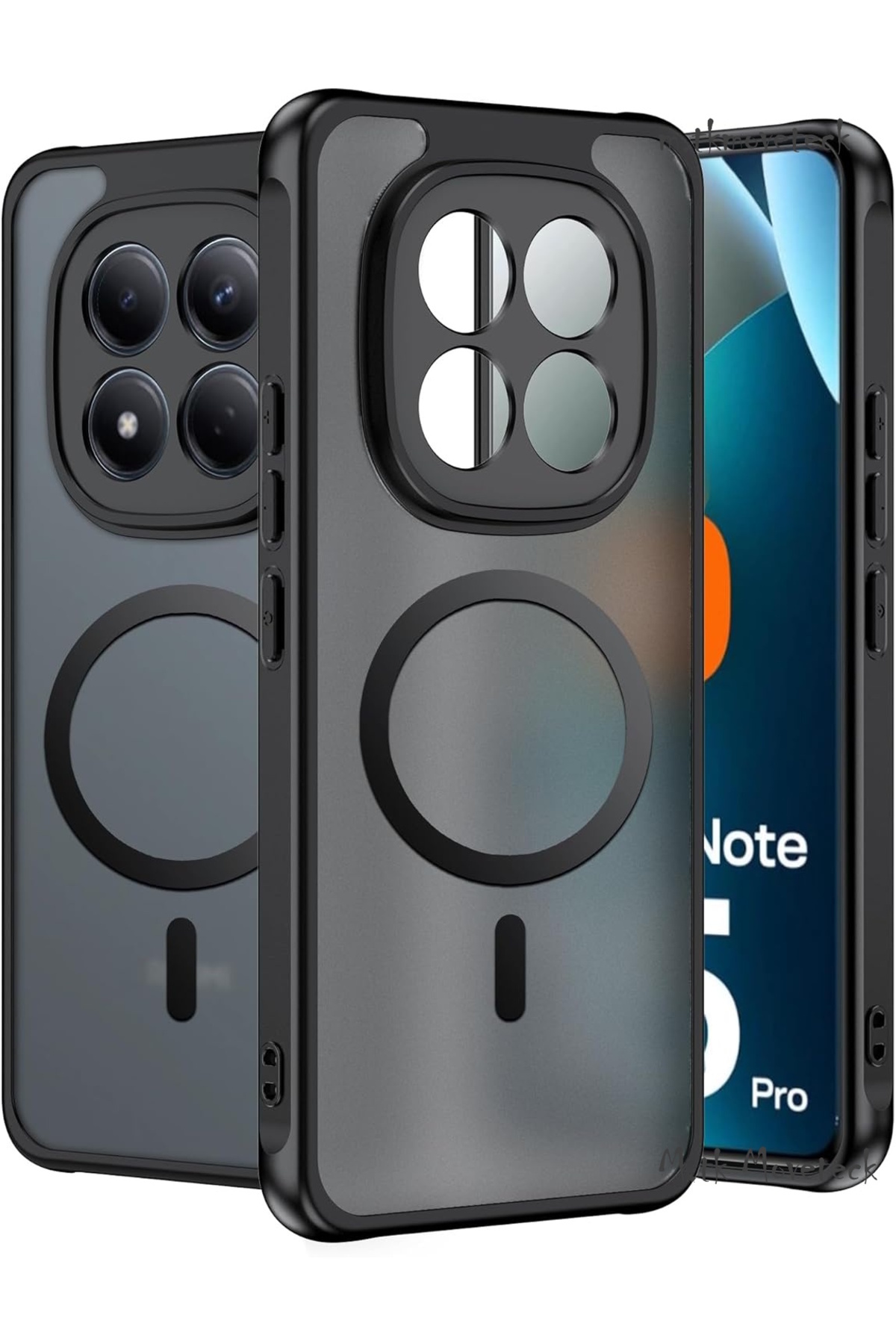 Redmi Note 15 Pro 4G Case Camera Protruding Magsafe Charging Assisted Sensitive Key Soft Mat Cover