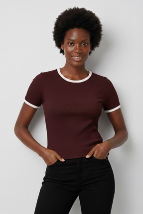 Disela Modal Biyeli Kısa Kollu T-Shirt