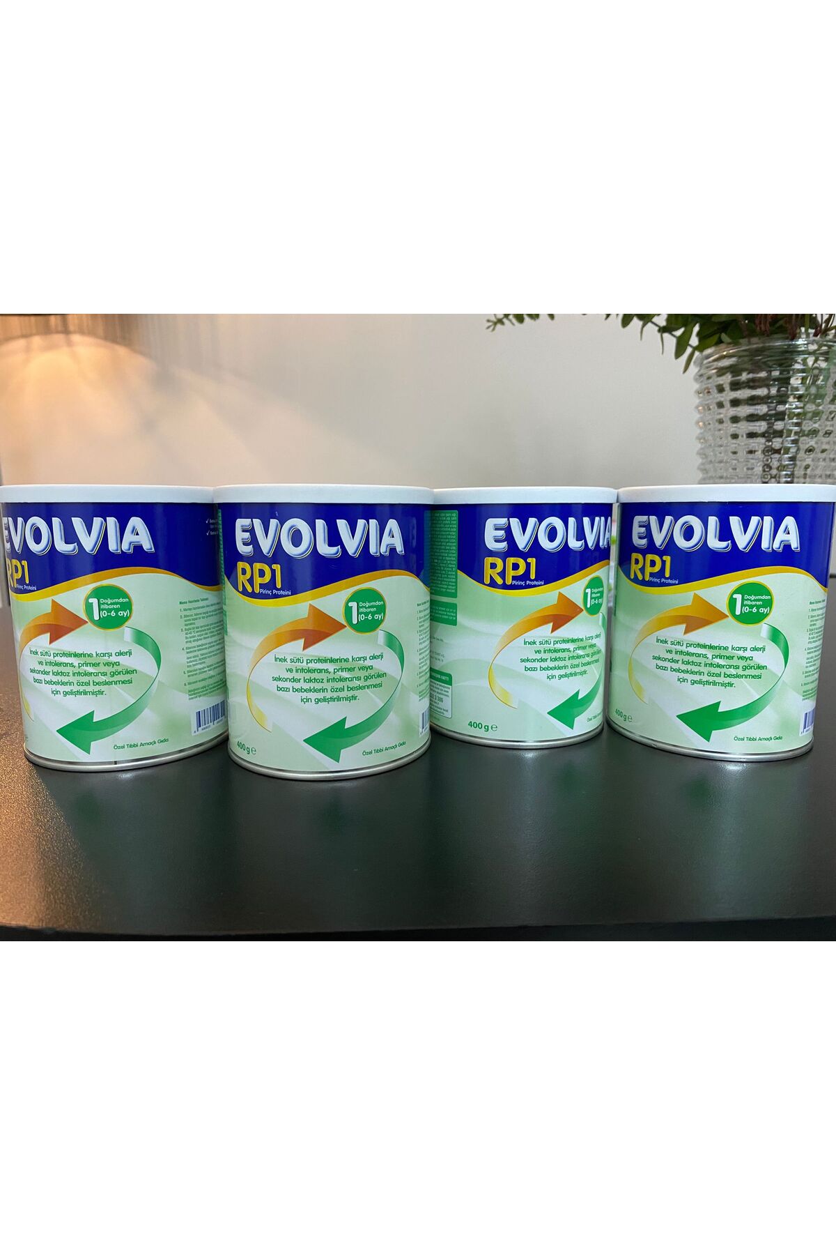 Evolvia RP1 Bebek Maması 0-6 Ay Alerji ve Laktoz İntoleransına Uygun 400 g(4 ADET) fotoğrafı 2 (önizleme)
