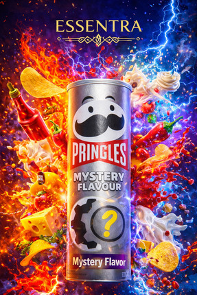 Essentra Home ESSENTRA Pringles Surprise Aromalı Cips 165 g – Patates Cipsi M...