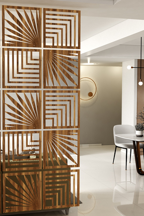 kayasan ahşap Kayasan ® Lazer Kesim Sarkıt Paravan, Ahşap Seperatör, Oda Ayır...