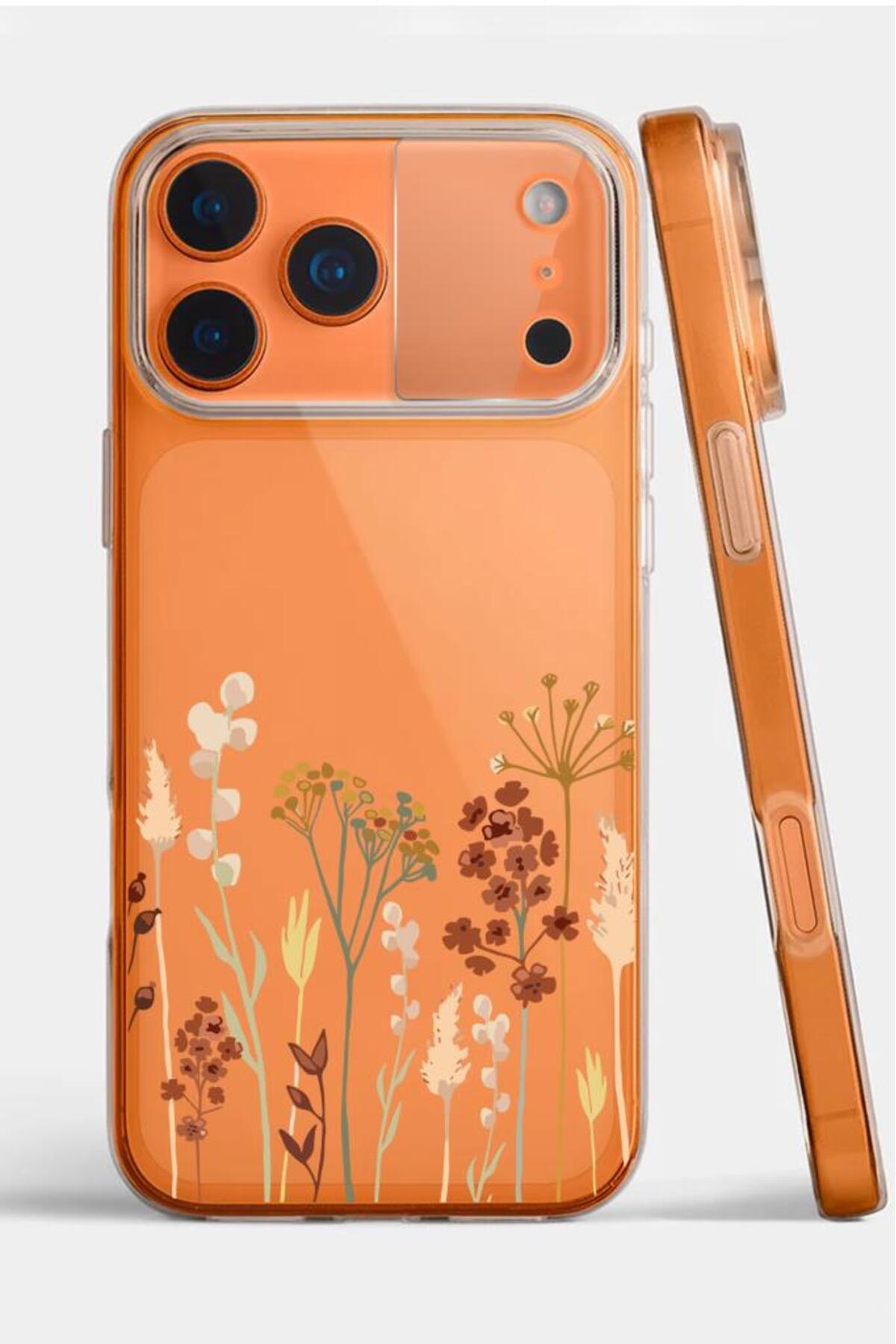 Iphone 17 Pro Compatible Patterned Clear Silicone Case