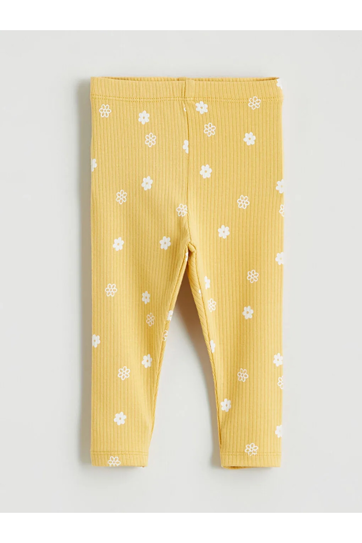 LC Waikiki Ekru Çiçekli Kız Bebek Gömlek ve Tayt fotoğrafı 6 (önizleme)