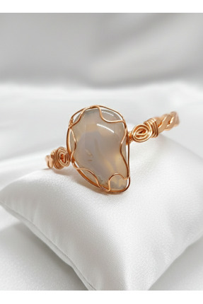 Miranda Aksesuar BKR-KLP-011 AKİK BAKIR KELEPÇE