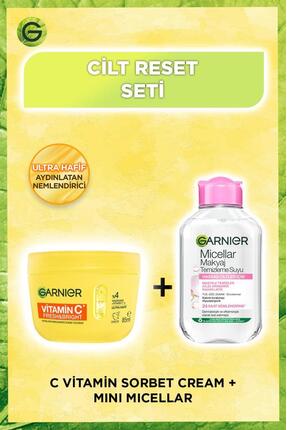Garnier C Vitamini Fresh & Bright Aydınlatıcı Nemlendirici Sorbe Yüz Kremi, M...