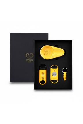 Myon Paris 4 Parça Puro Seti Küllük Kesici Delici Sarı