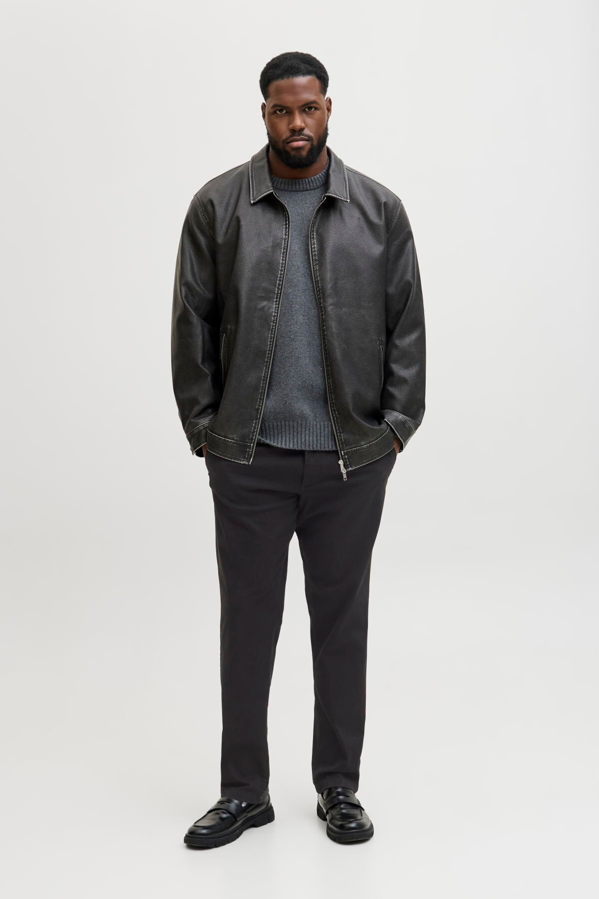 Jack & Jones Büyük Beden Slim Fit Pantalon - Marco görsel 2