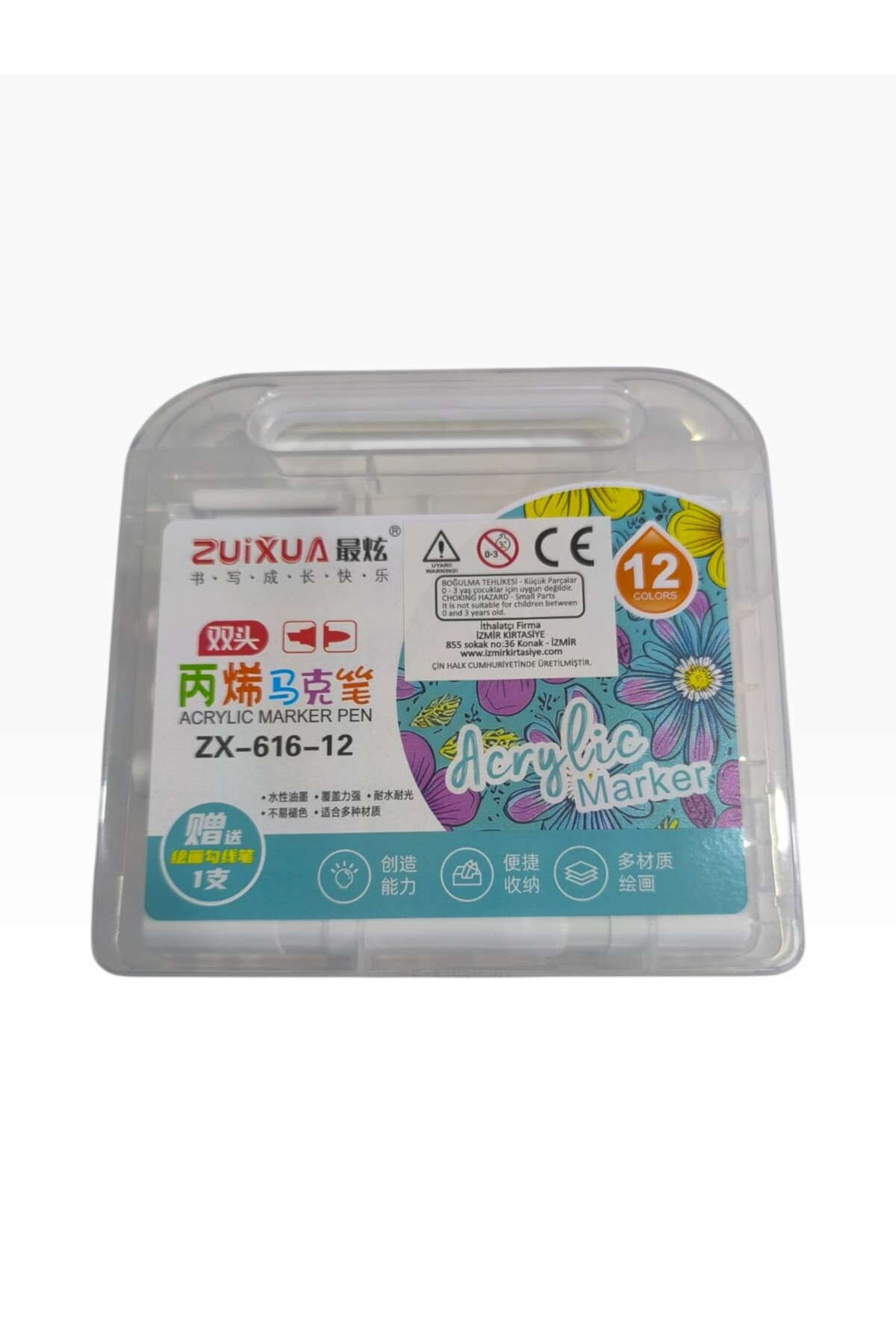 zuixua Akrilik Marker Seti 12'li - Fiyatı, Yorumları