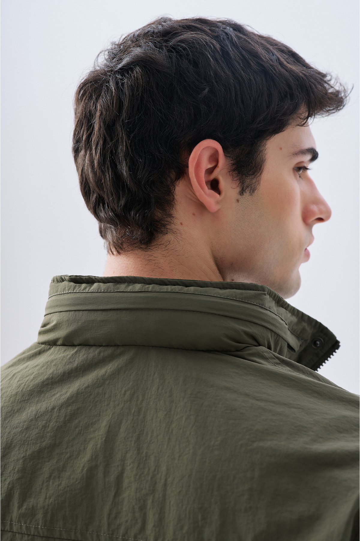 Mudo  GİZLİ KAPÜŞONLU ÇOK CEPLİ KISA MONT - Görsel 3