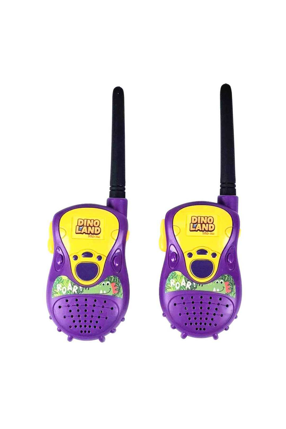 Hobikolik 🦖 Walkie Talkie Telsiz Dinozor Temalı Sesli Işıklı – Kartela 3 Yaş+ fotoğrafı 2 (önizleme)