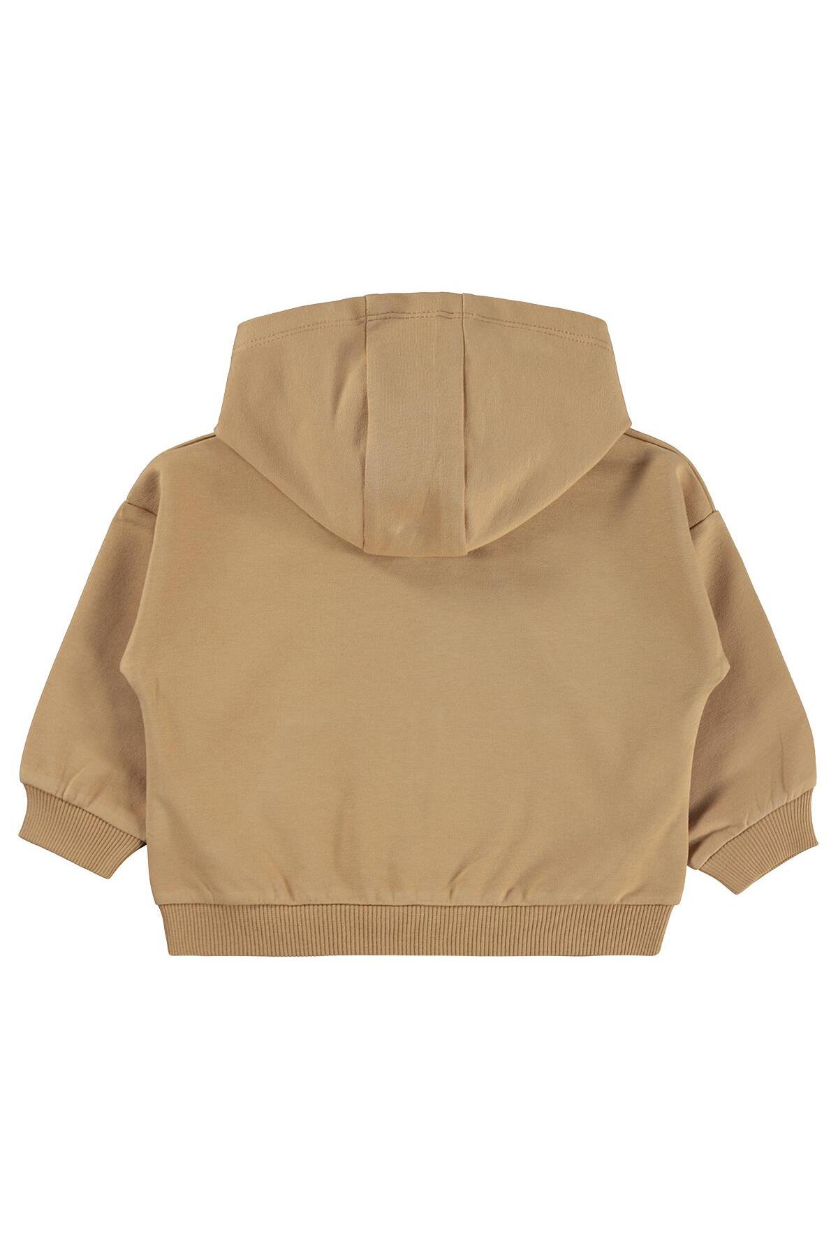 Civil Baby Etiketli Basic 6-18 Ay Hırka - Kahverengi 6-9 Ay fotoğrafı 2 (önizleme)