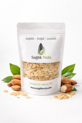 Sağlık Nuts Dilim Badem (File) – Yeni Mahsul, Yüksek Kalite Pasta & Tatlılık,...
