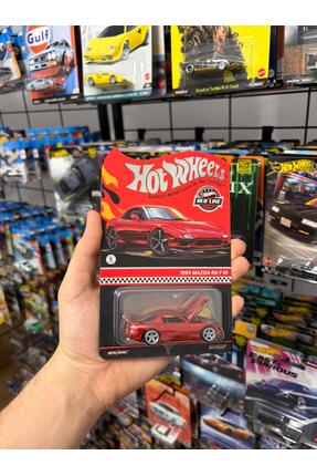 HOT WHEELS HotWheels RLC 1993 Mazda RX-7 R1 Model Araba (Kırmızı)
