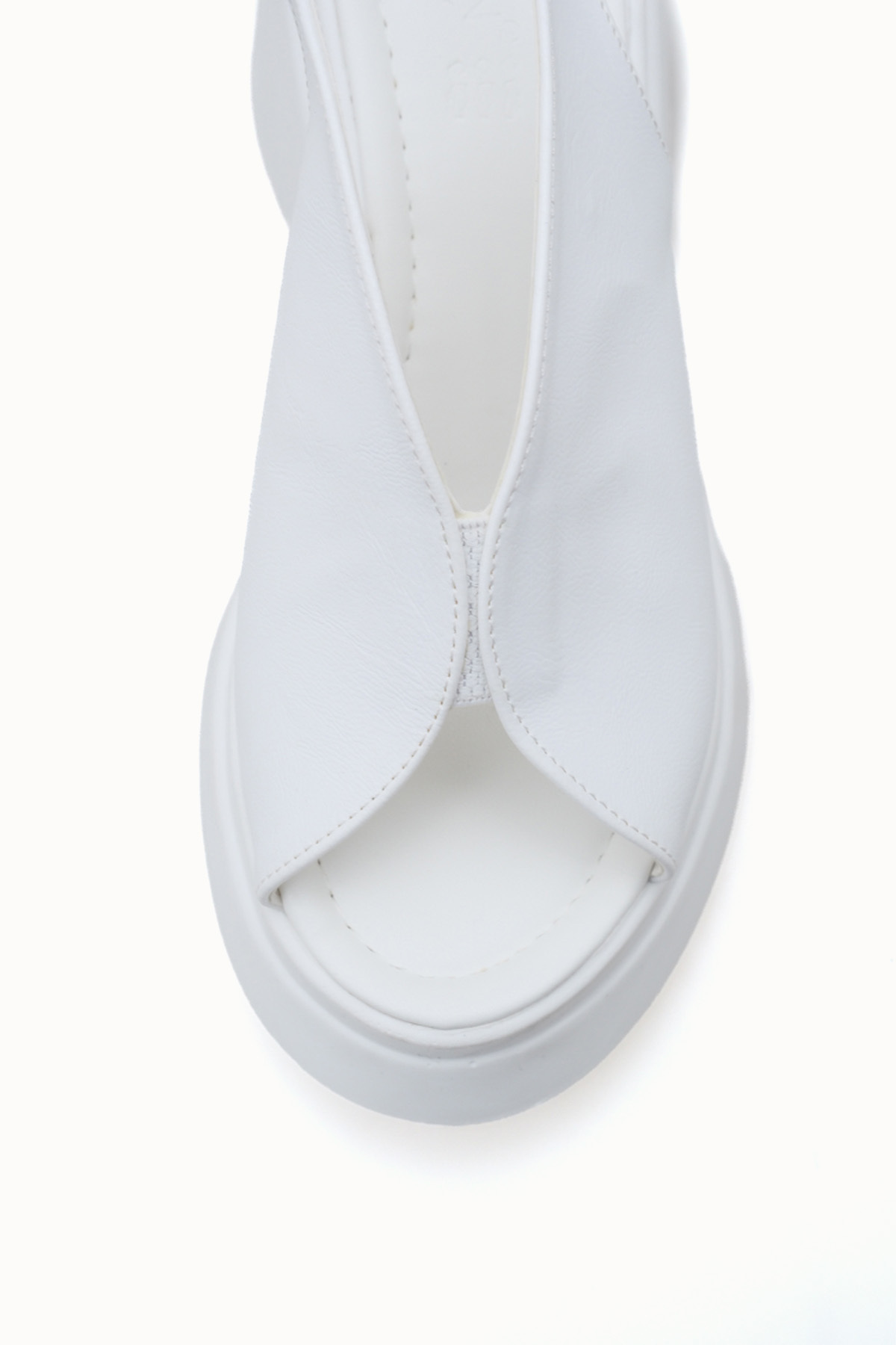 Riccon  Kadın Sandalet 0012913 Beyaz - Görsel 2