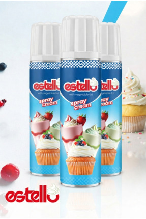 Estello Sprey Krem Şanti 250G*3 Adet