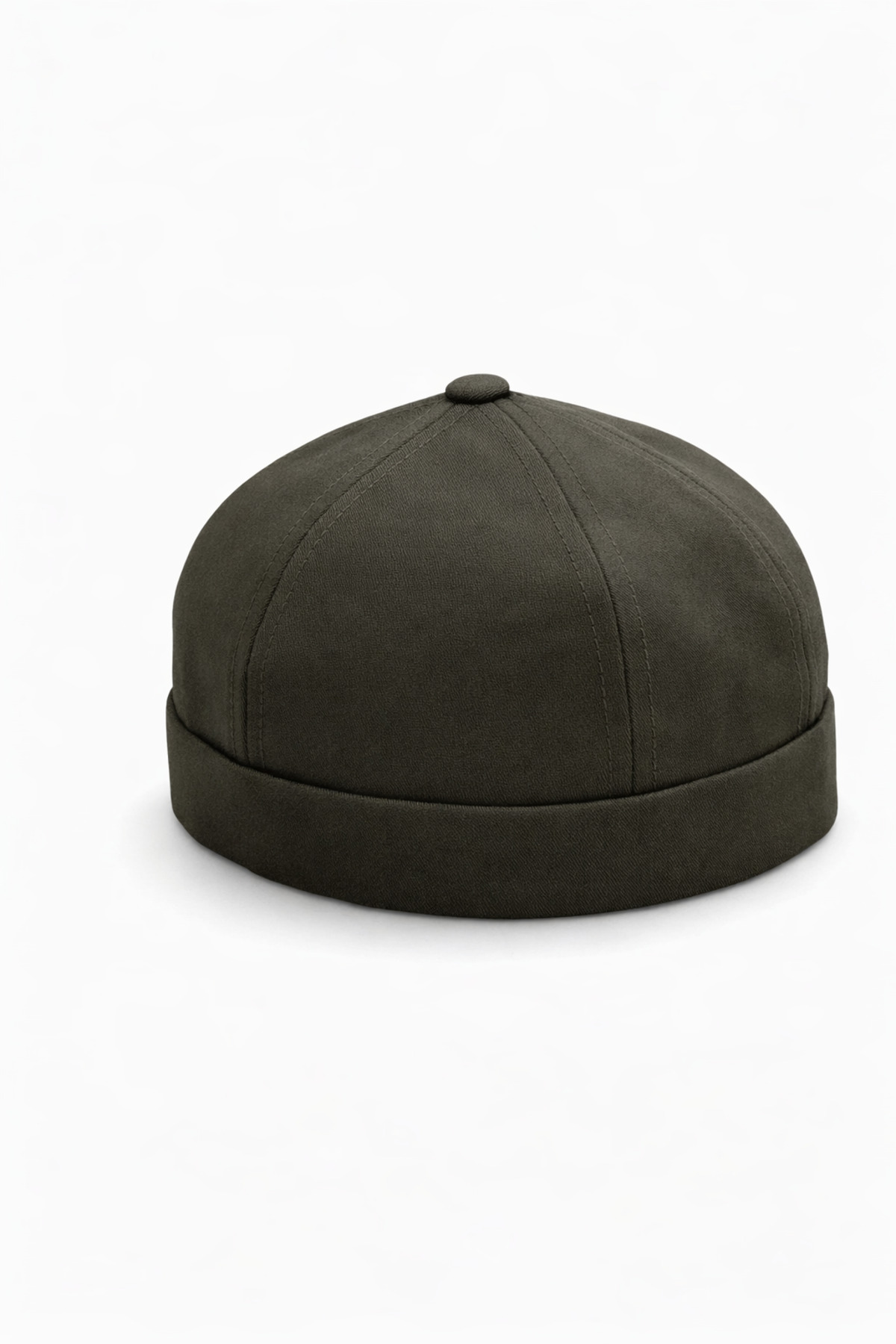 New Generation Visorless Hat – Modern Minimal Skirt Model Daily Style Beanie - Green