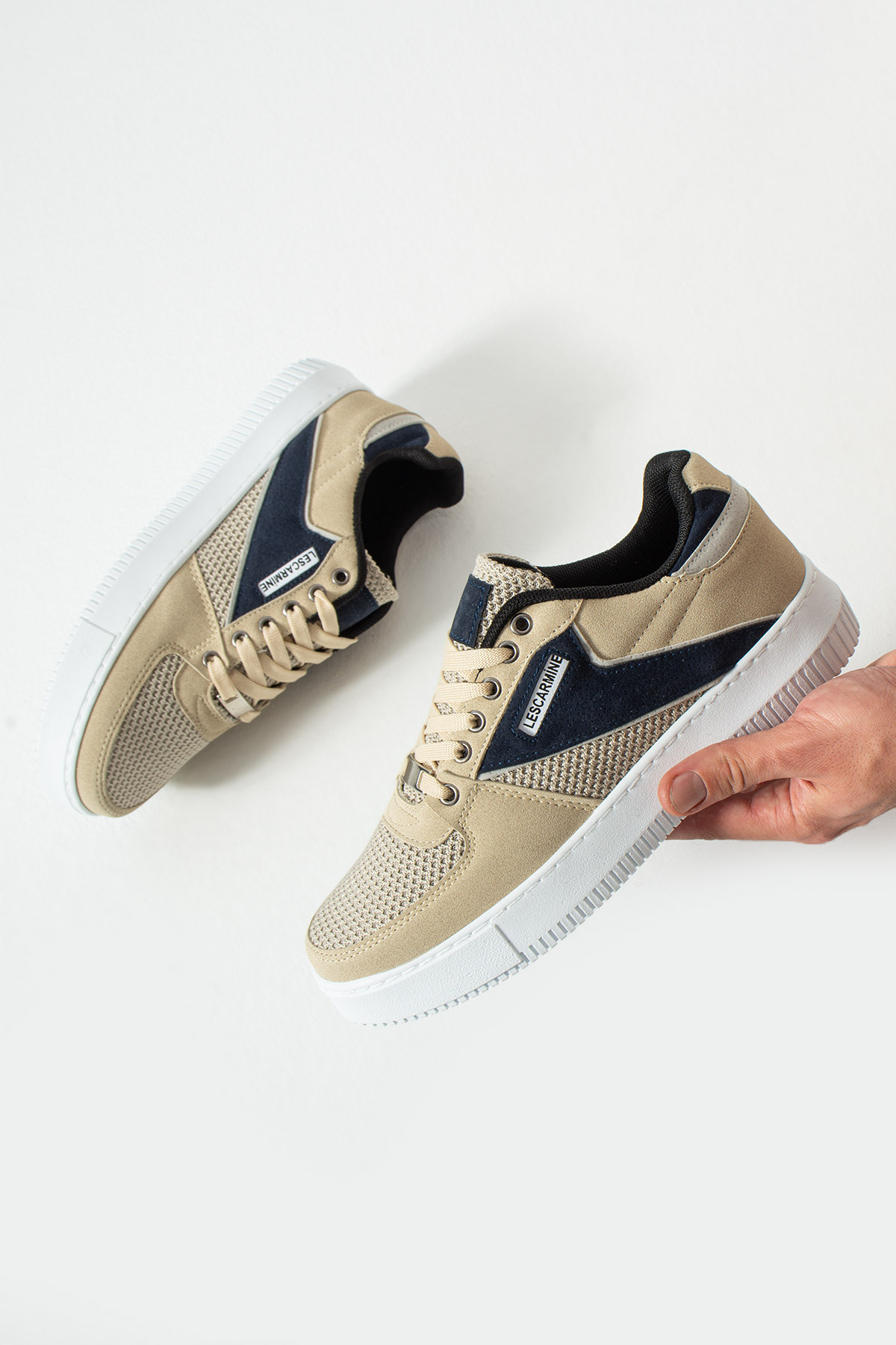 LesCarmine  907-TRK Yazlık Triko Erkek Spor Ayakkabı - Hafif & Nefes Alan - Görsel 2