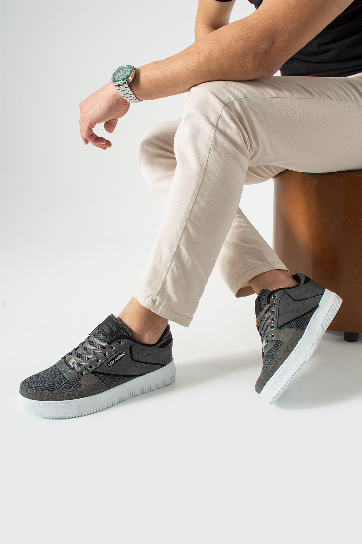 LesCarmine  907-TRK Yazlık Triko Erkek Spor Ayakkabı - Hafif & Nefes Alan - Görsel 4