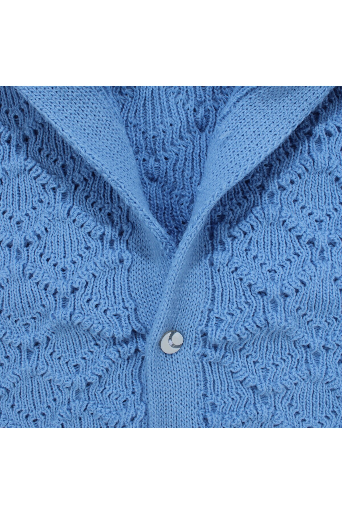 bebegen Mavi , Bereli Triko Erkek Bebek Tulumu fotoğrafı 4 (önizleme)