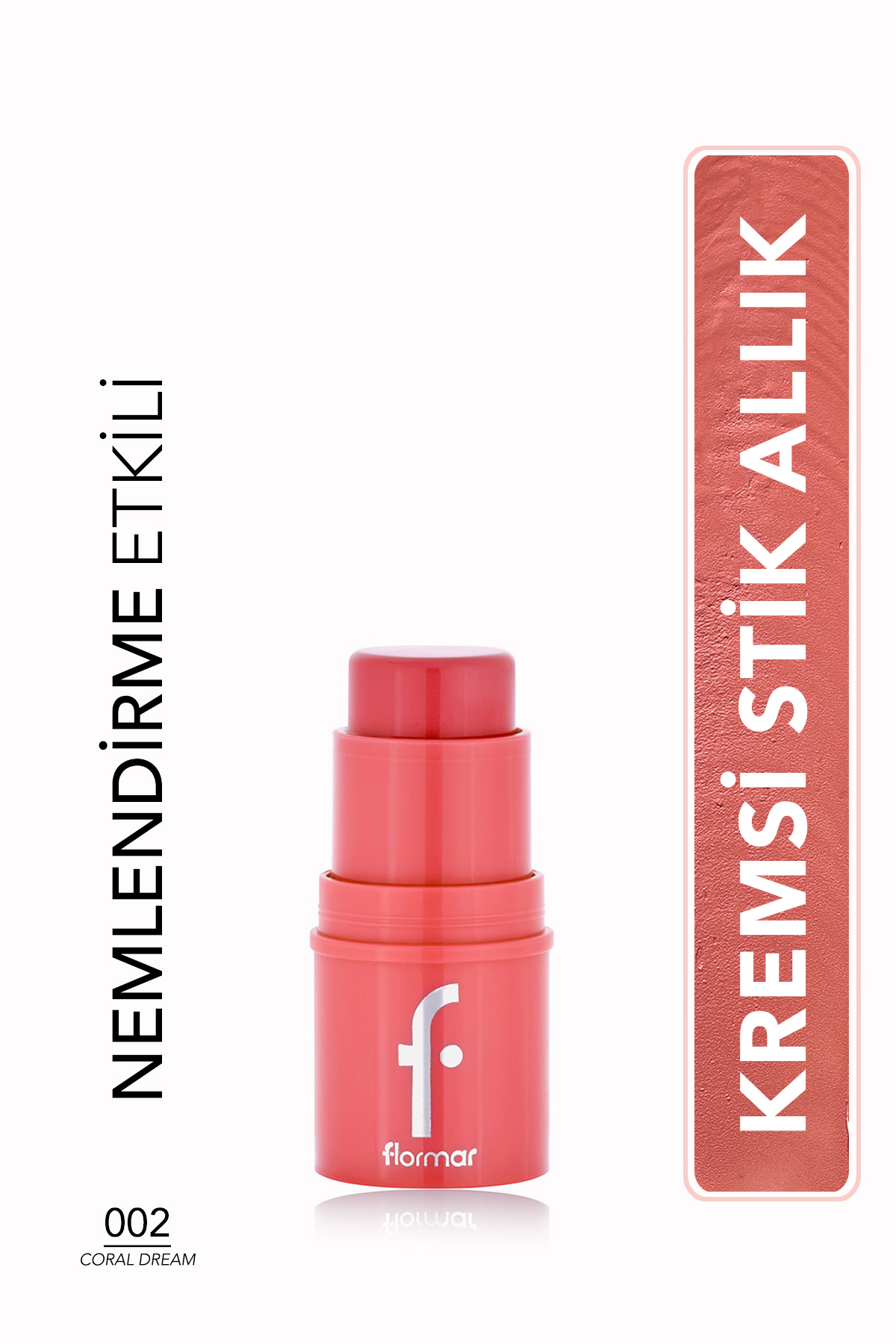 Flormar To Go Işıltılı & Doğal Bitişli Yoğunluğu Ayarlanabilir Kremsi Stick Allık - Fiyatı, Yorumları