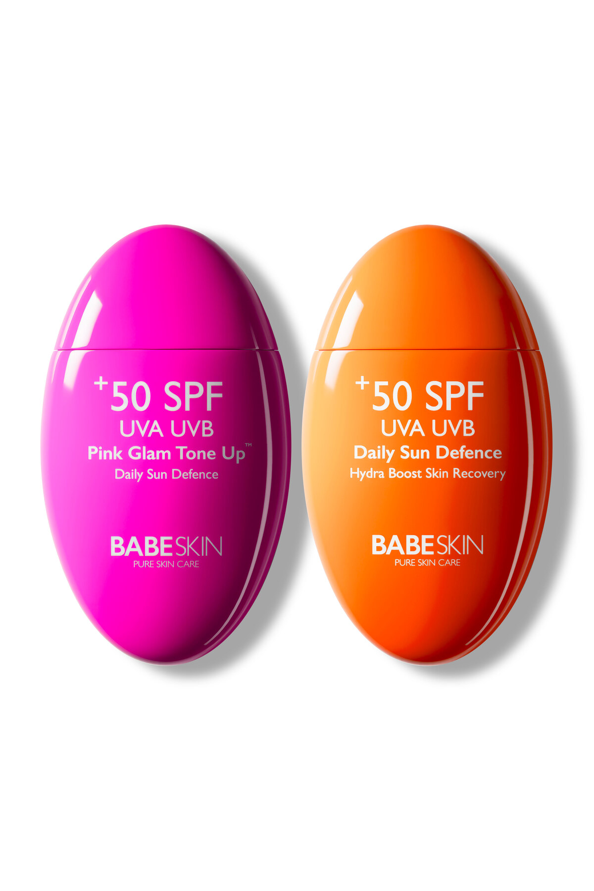 Babeskin Cilt Tonu Eşitleyici & Aydınlatıcı & Kırışıklık Karşıtı & Yenileyici +50 SPF Koruyucu Set — 1-2