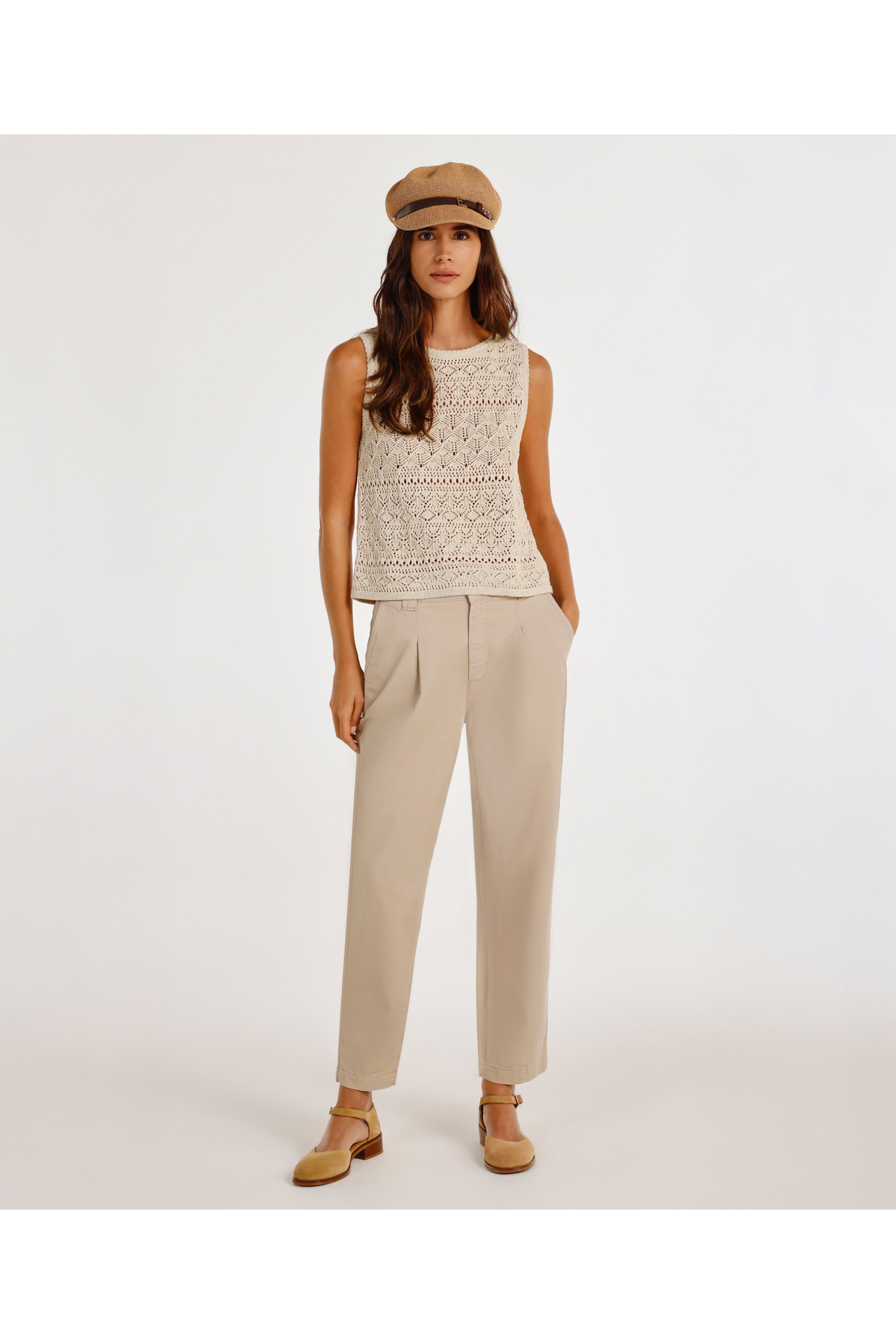 Yargıcı  Arka Cep Detaylı Normal Bel Rahat Kalıp Pantolon - Görsel 3