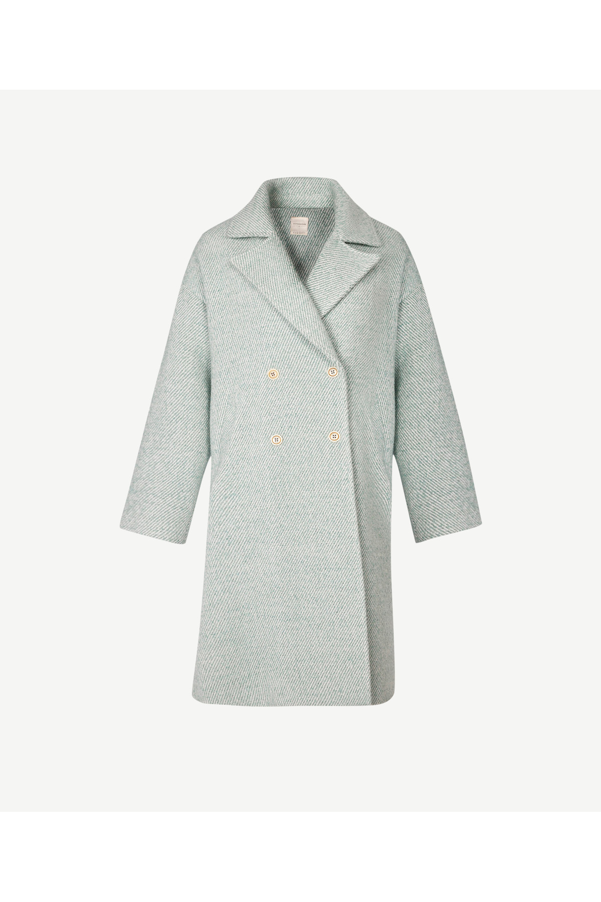 Yargıcı  Yırtmaç Detaylı Palto - Görsel 5