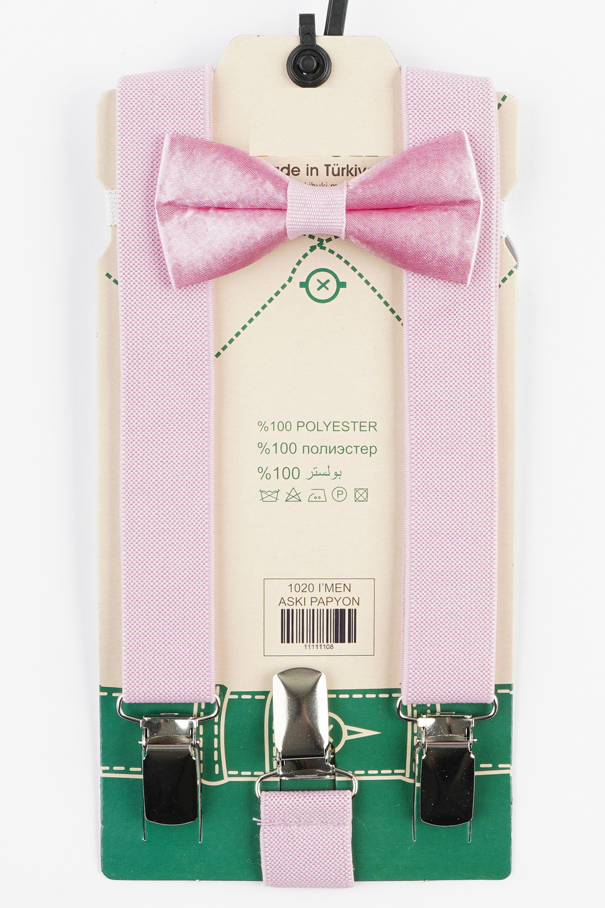 BOY'S SUSPENDERS and BOW TIE 1-12 YEARS OLD COMPATIBLE