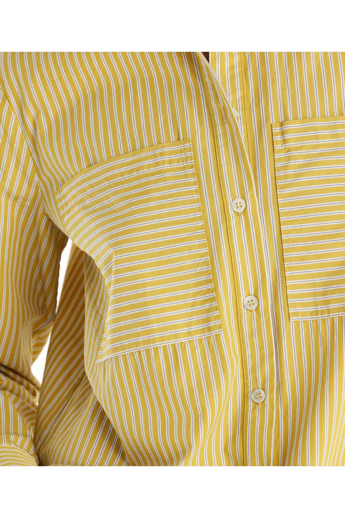 Yargıcı  Boyfriend Kalıp Gömlek - Görsel 3