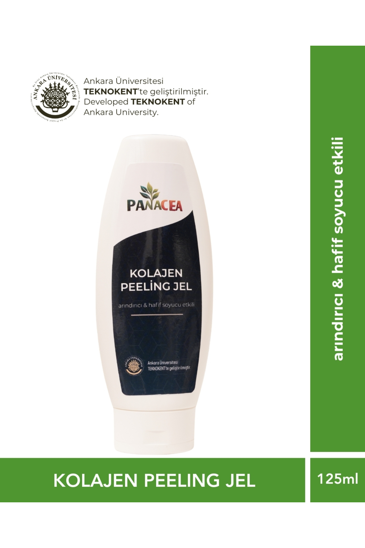 panacea Kolajen Yüz Peeling Jeli Çift Hareketli Exfoliating Jel — CPG125/001