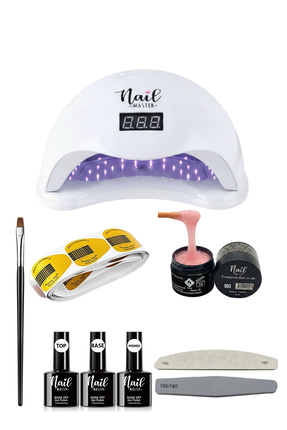 Nail Master Protez Tırnak Uv Jel Seti Cihazlı