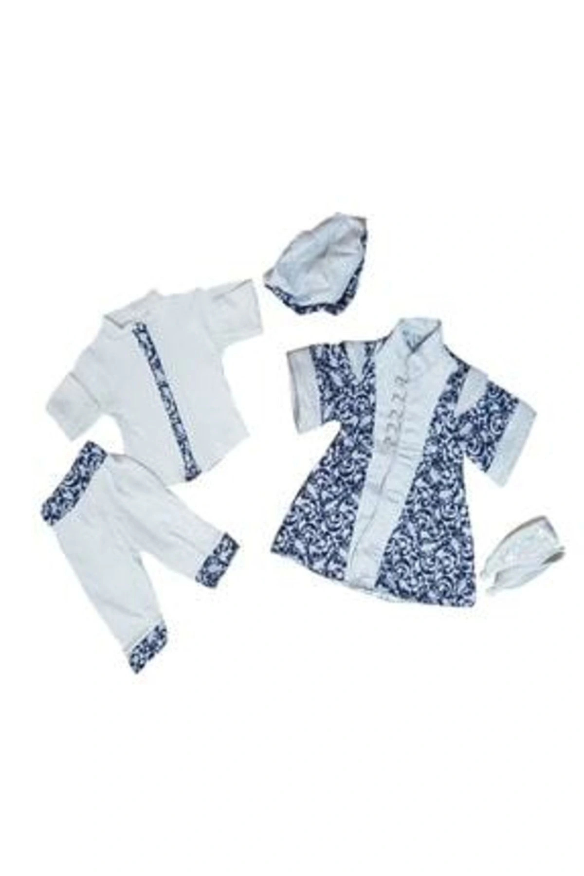 Petite Ponpon Baby Erkek Bebek Şehzade Mevlüt Takımı Sünnetlik, Bayramlık Sünnet Takımı Doğum Hediyesi Mevlütlük fotoğrafı 2 (önizleme)