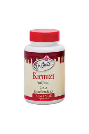 Dr. Gusto Gıda Boyası Yağ Bazlı Toz Kırmızı 25 gr