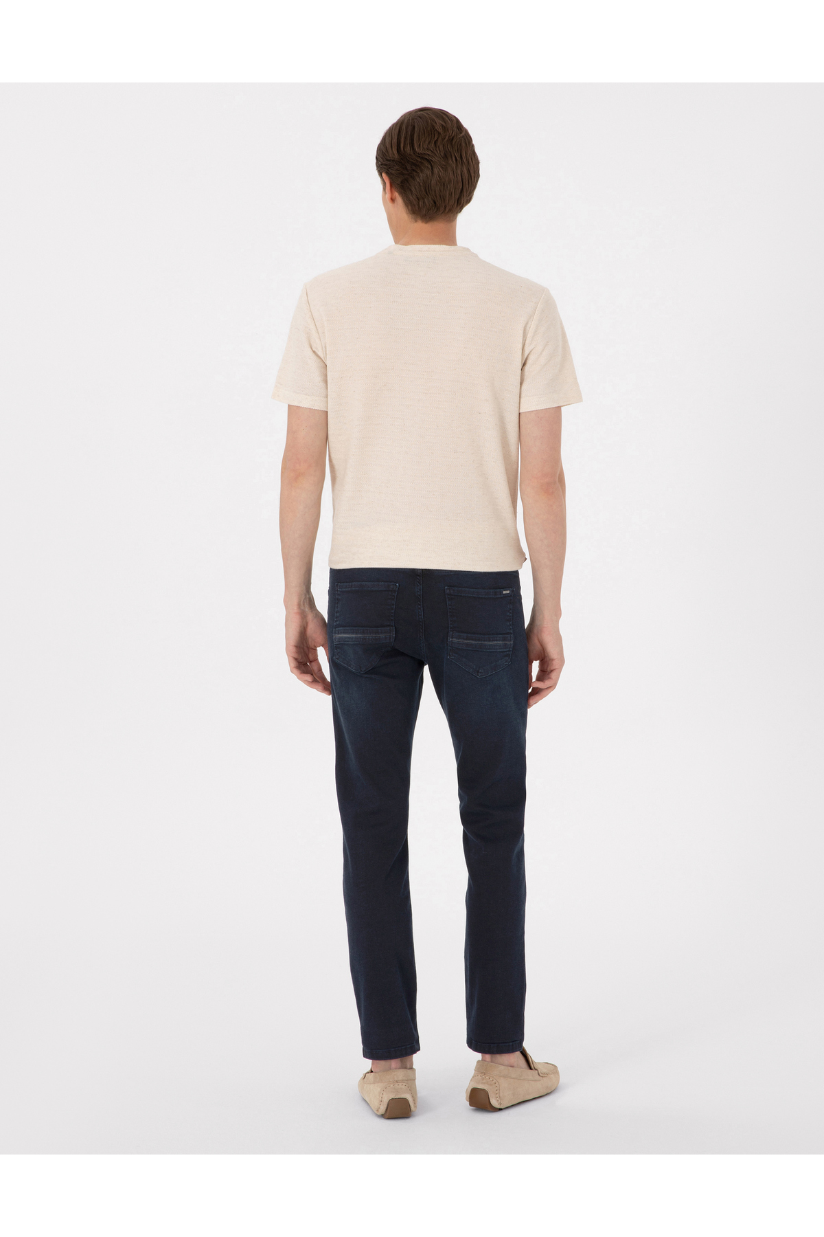 Pierre Cardin  Koyu Lacivert Slim Fit Jean Pantolon 50308996-VR100 - Görsel 4