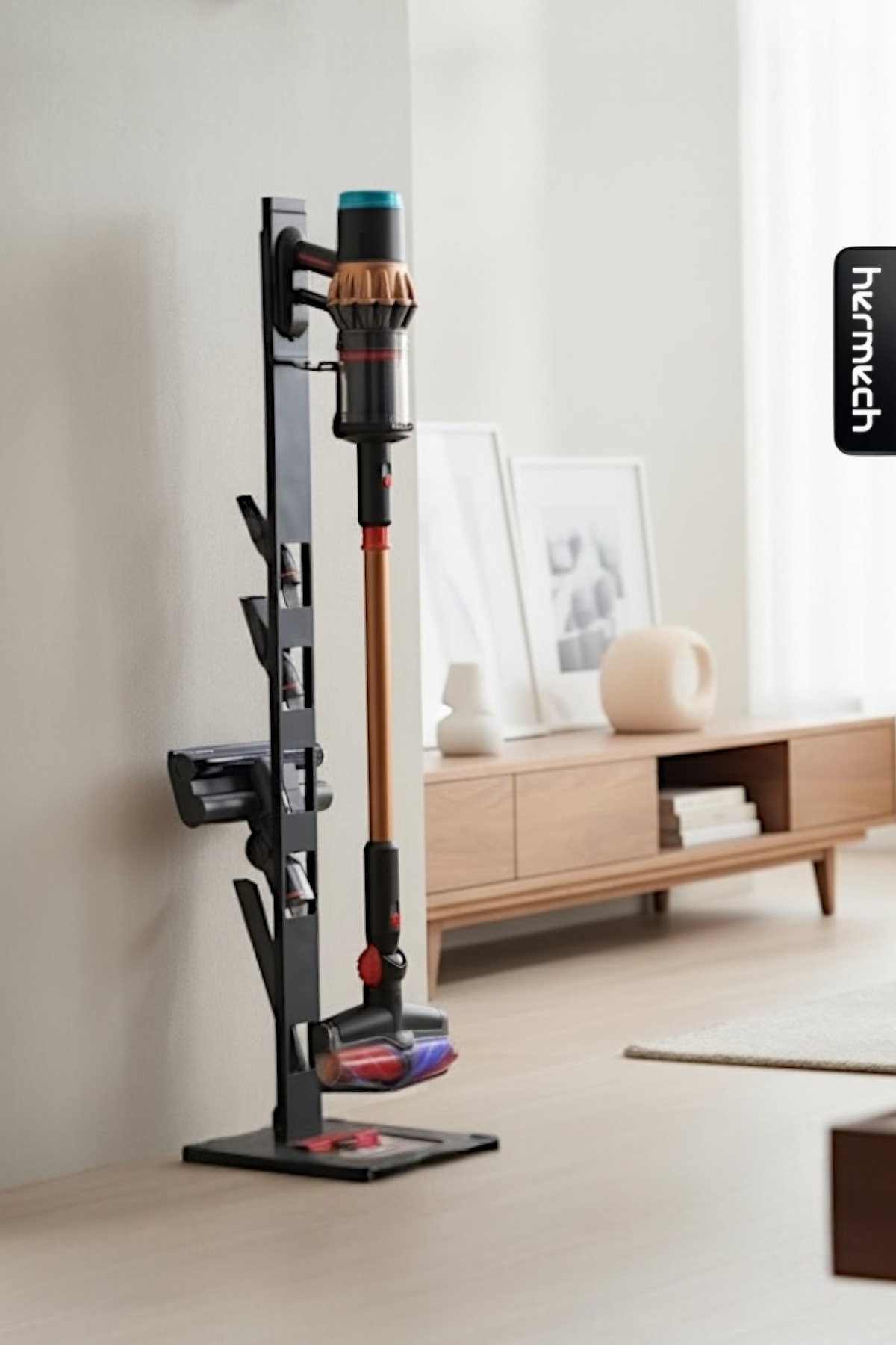 DYSON V16 PİSTON COMPATIBLE VACUUM STAND - WITH ANTI-TIPPING BALANCE LOCK SYSTEM-