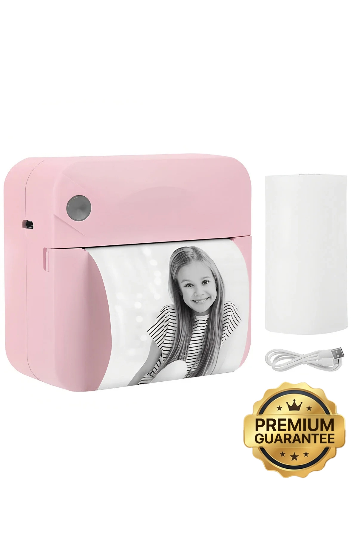 C17 Portable And Wireless Mini Printer - Pink